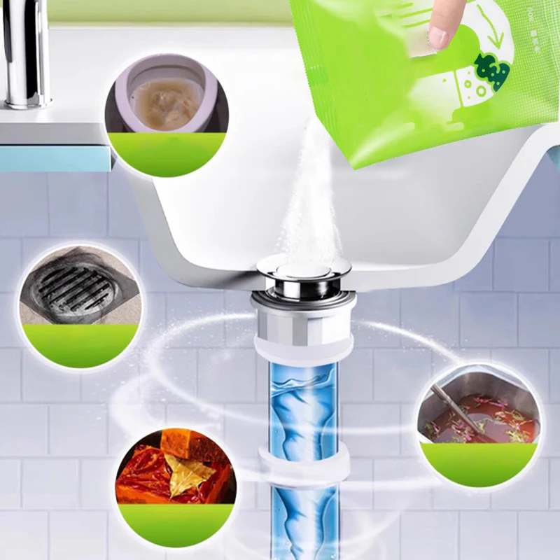 DrainPro – Leistungsstarkes Spülpulver für Rohrleitungen 80g | 1+2 GRATIS - Image 4
