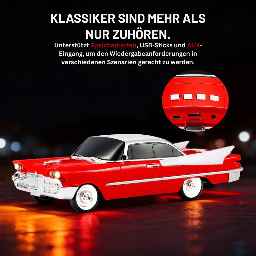 DrakeEcho — Retro Bluetooth Lautsprecher | 50% RABATT - Image 2