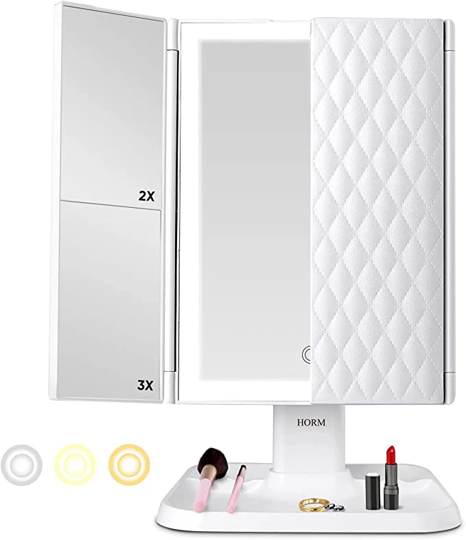 Dreifach-LED-Makeup-Spiegel - Image 11