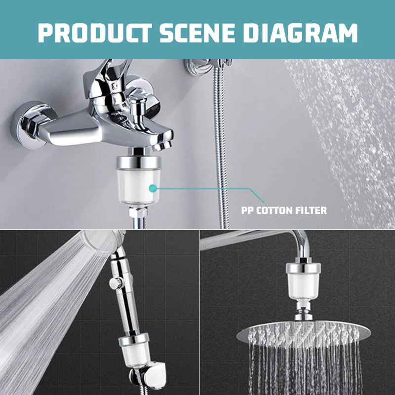 Duschfilter - Kalkfilter für Dusche, Reinigt Wasser für Haut & Haare - Image 6