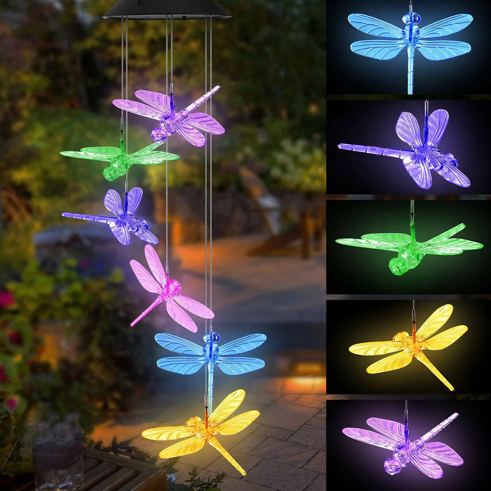 DuskGlow Solar-Windspiele — Zaubern Sie mühelos abendliche Stimmung - Image 14