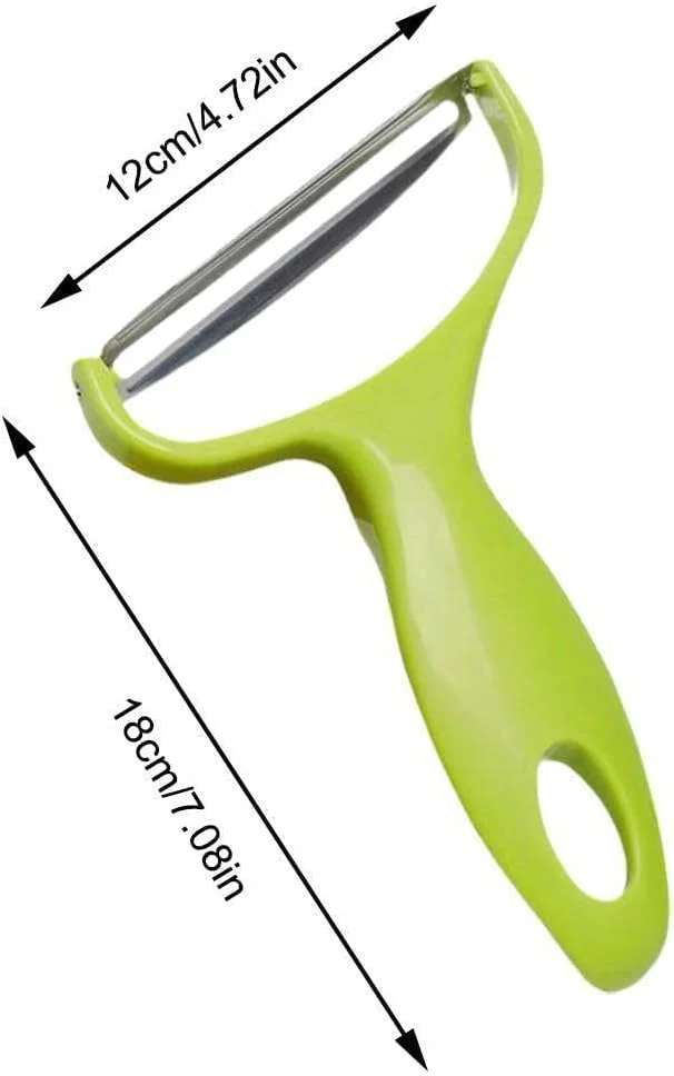 Edelstahl-Gemüseschäler Kohlreibe | 1+1 GRATIS - Image 5