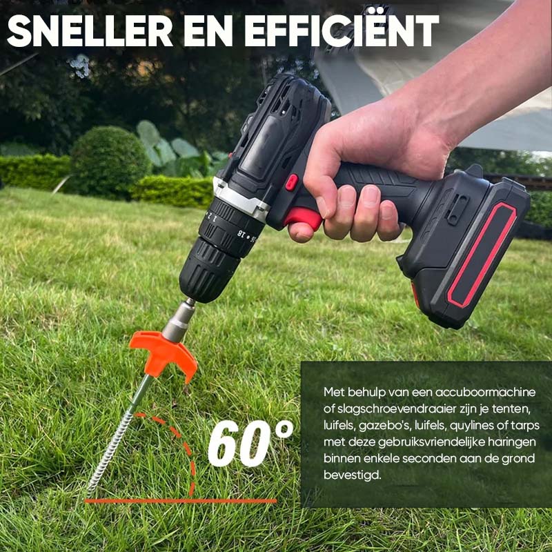 Einschraub-Erdanker 16 Stück - Robuste Befestigung für Zelte & Pavillons - Image 2