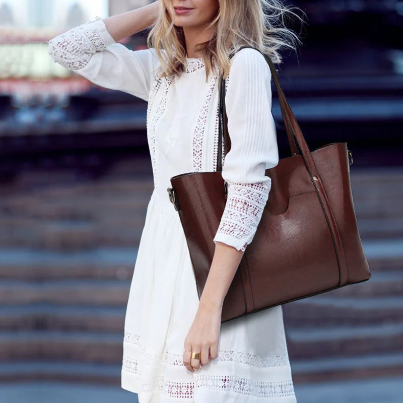 EleganceRetro – Hochwertige Damen-Ledertasche - Image 3
