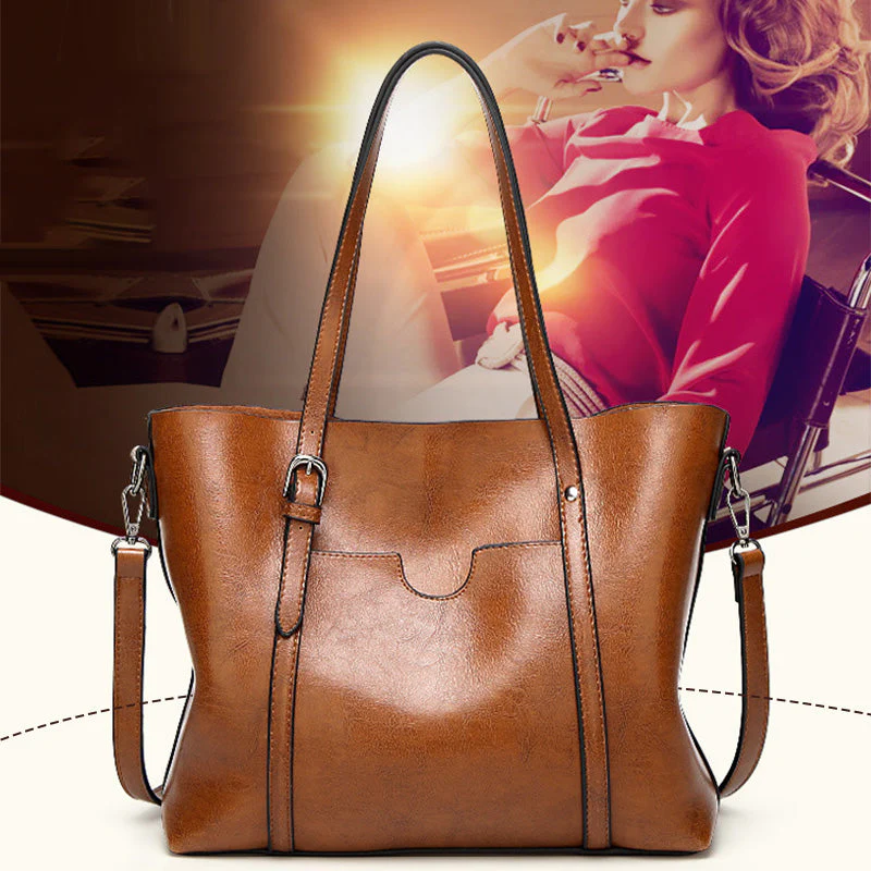 EleganceRetro – Hochwertige Damen-Ledertasche - Image 4