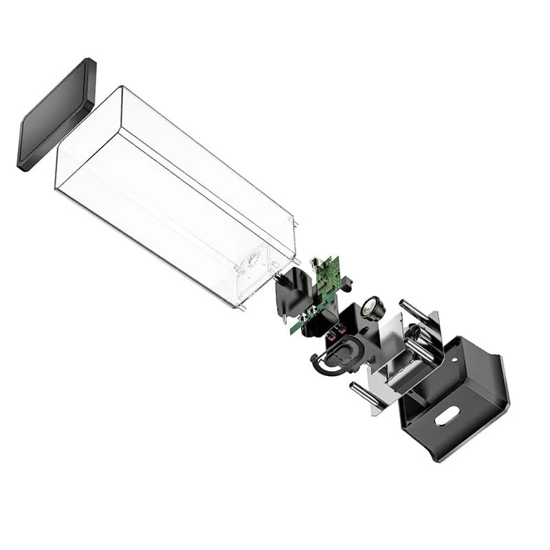 Elektrische Quallen Tank Lava Nachtlicht Lampe - Image 4