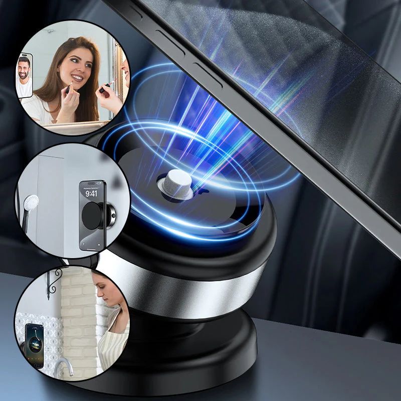 Elektrischer Saugnapf-Vakuum-Magnet-Telefonhalter für das Auto - Image 3