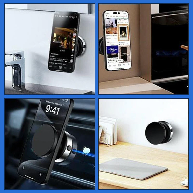 Elektrischer Saugnapf-Vakuum-Magnet-Telefonhalter für das Auto - Image 7