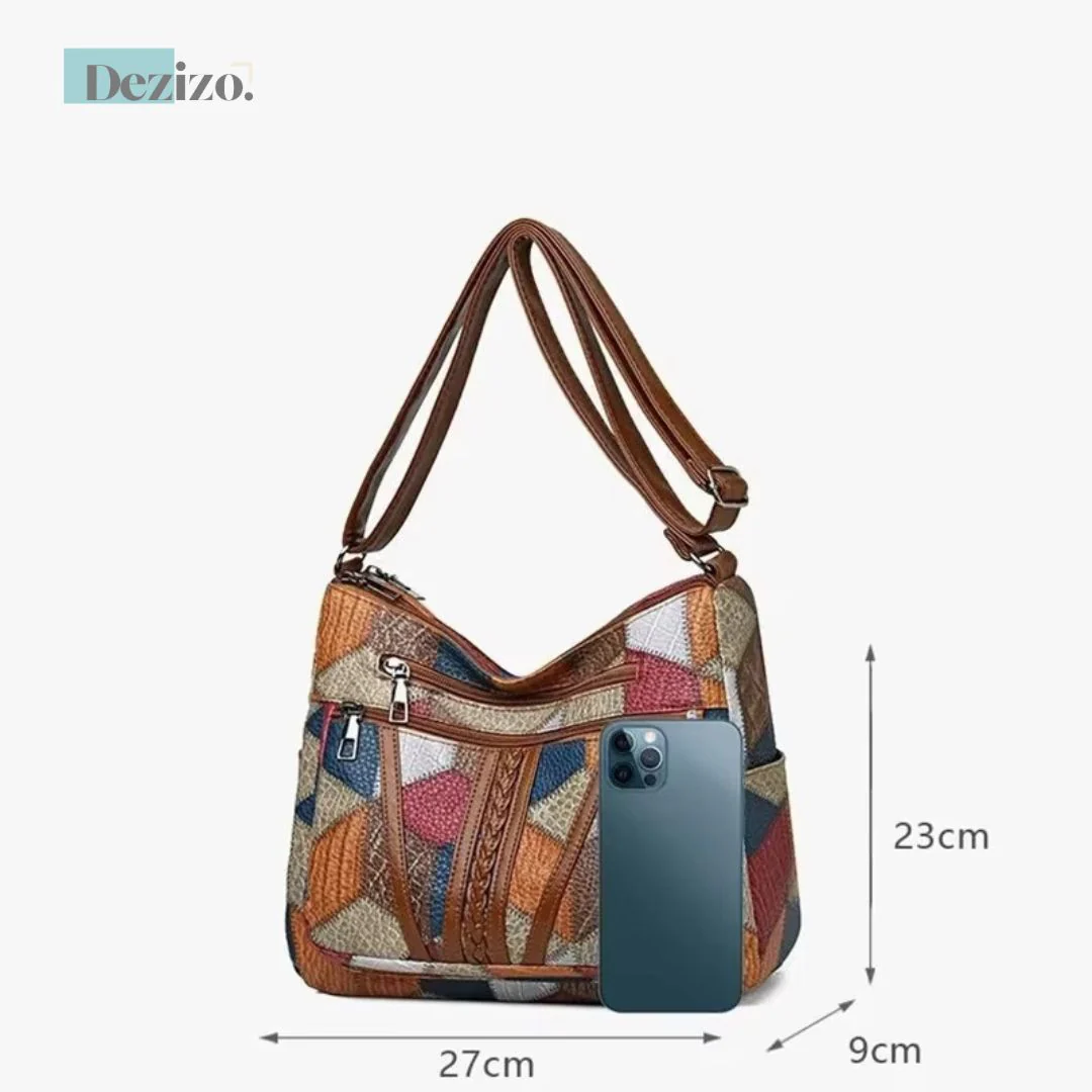 Elise – Weiche Ledertasche mit verstellbarem Riemen zum Umhängen - Image 6