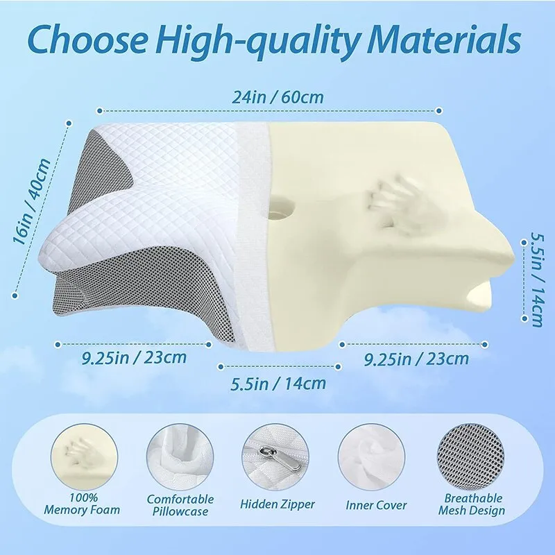 Ergonomisches Kissen mit Memory-Schaum | 50% RABATT - Image 5