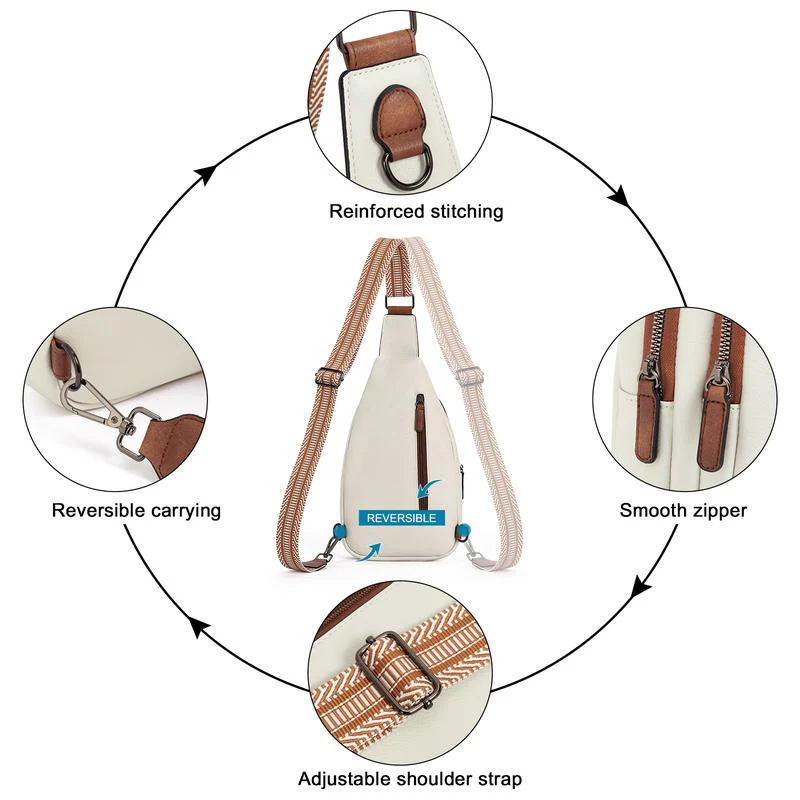 Evelyn – Elegante Damenhandtasche aus Kunstleder mit intelligenter Aufbewahrung - Image 6