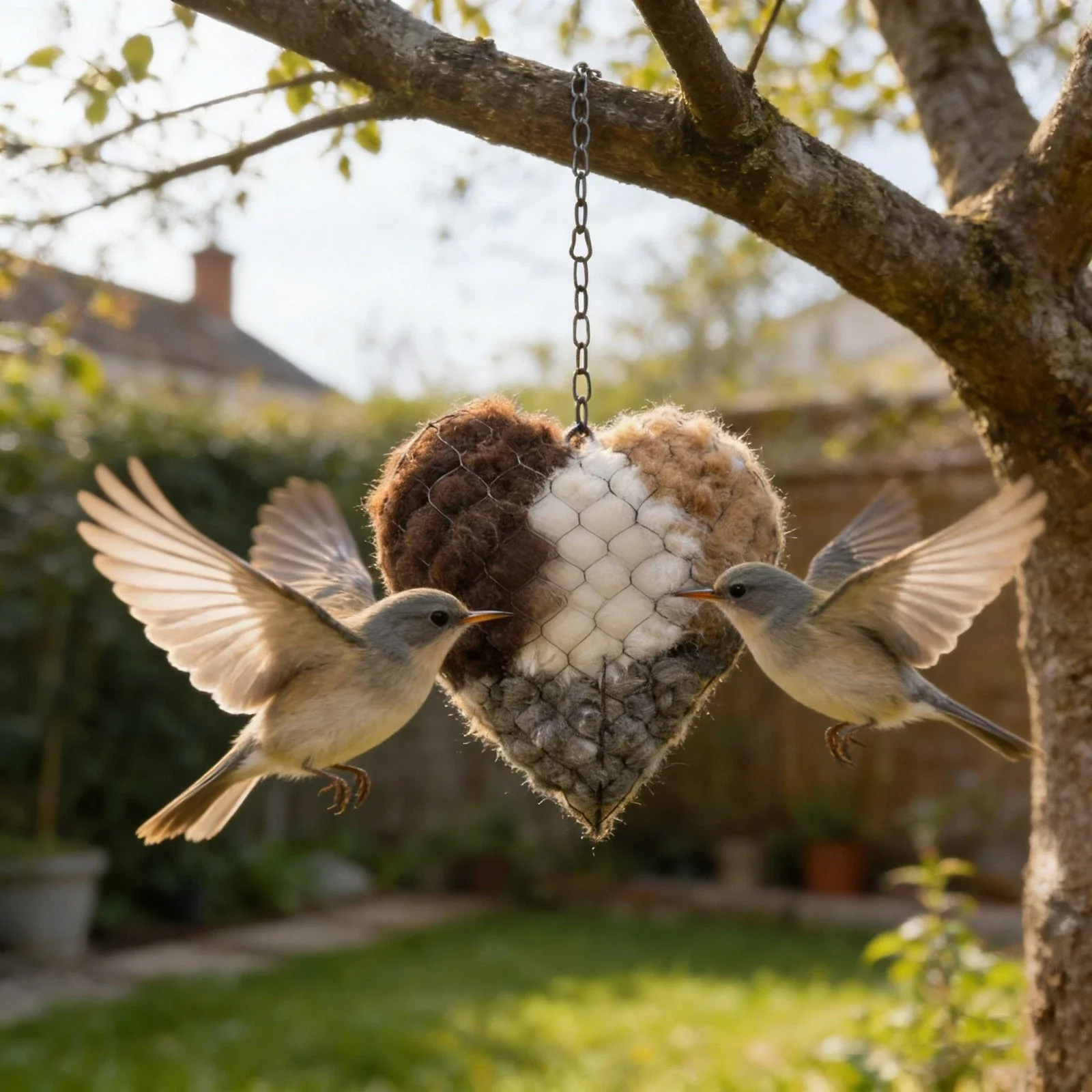 EverNest – Herzförmiges Gartenvogelhaus | 50% RABATT