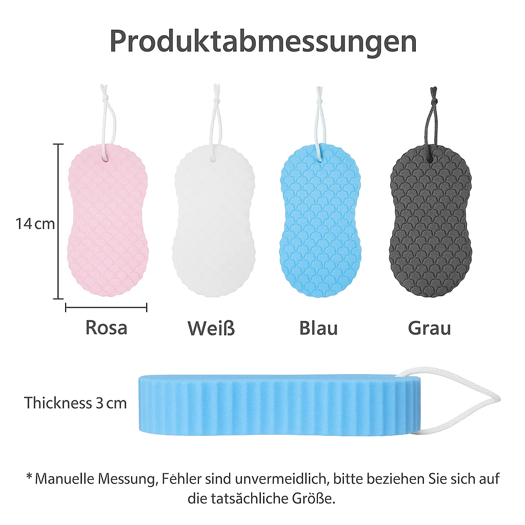 ExfoliatSponge™ – Seidig strahlende Haut nach jeder Dusche | 1+2 GRATIS - Image 5