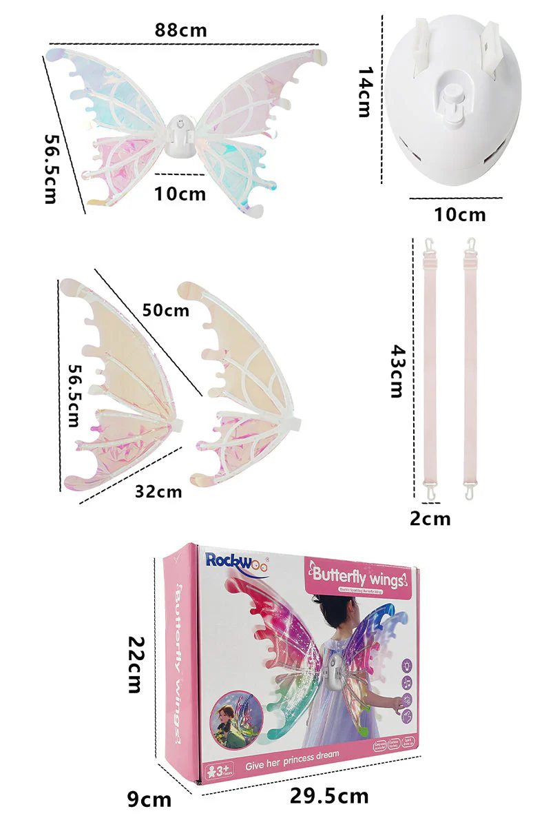 FairyGlow - Elektrischer Engel Schmetterlingsflügel - Image 8