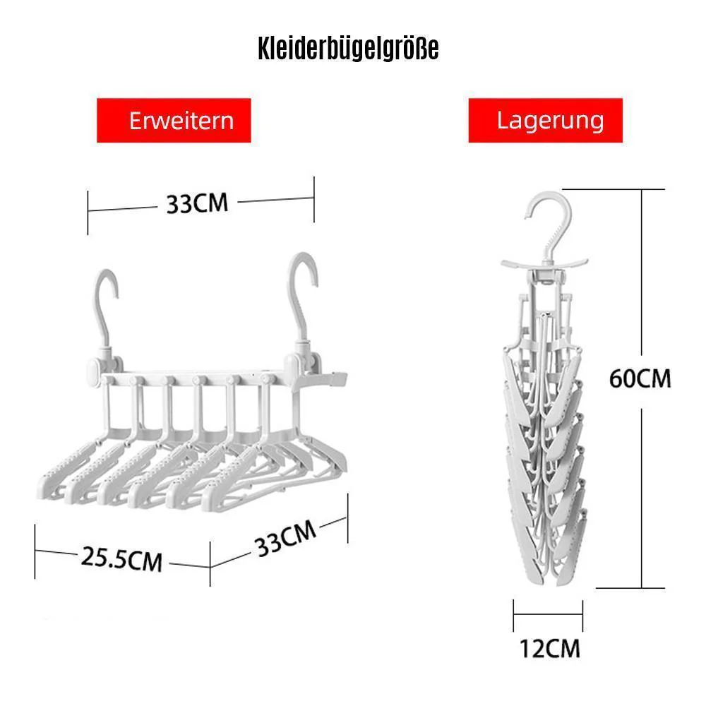 Faltbarer Kleiderbügel und Hosenständer - Image 11