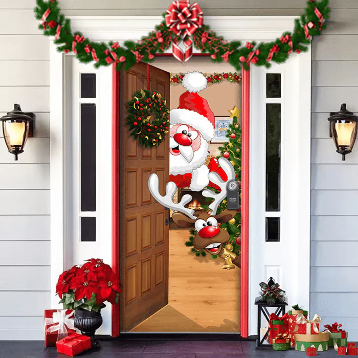 DecoDoor 90x200cm – Festliche Türdekoration sofort | 50% RABATT - Image 3