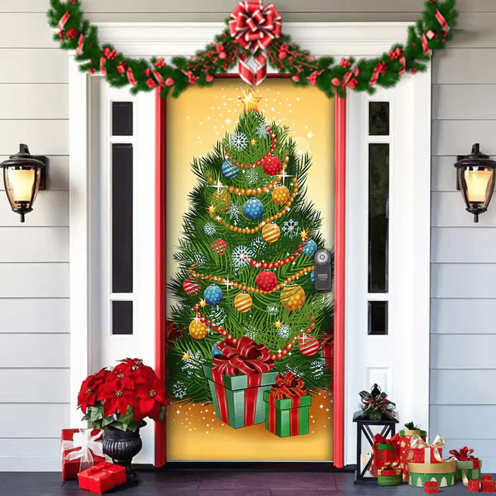 DecoDoor 90x200cm – Festliche Türdekoration sofort | 50% RABATT - Image 5