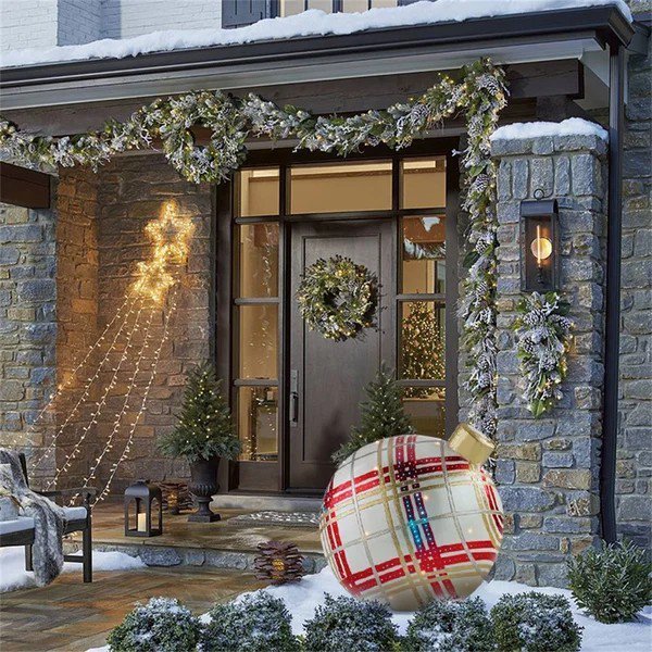 FestivaGlow – Aufblasbare Outdoor-Weihnachtskugel - Image 16