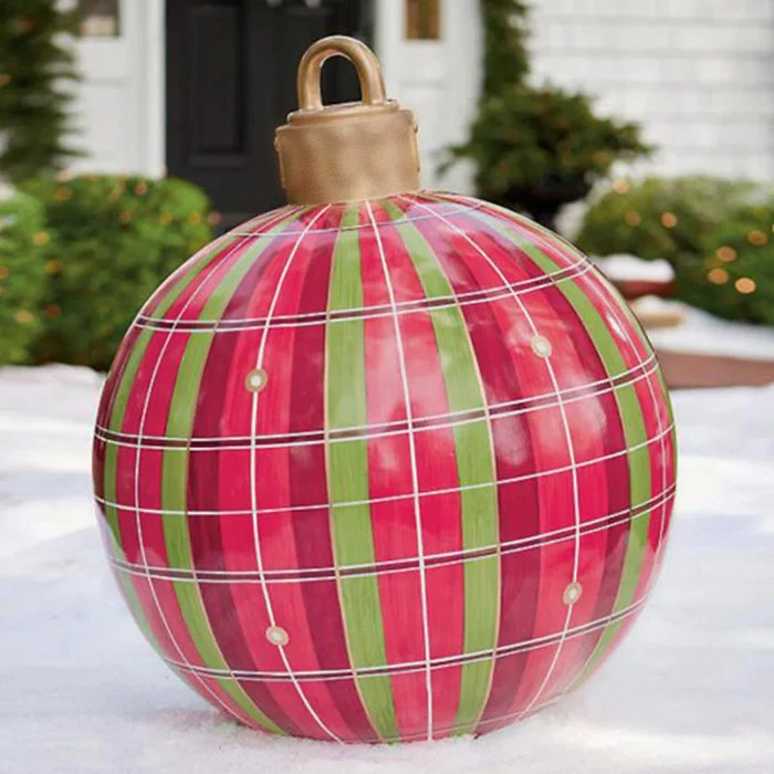 FestivaGlow – Aufblasbare Outdoor-Weihnachtskugel - Image 8
