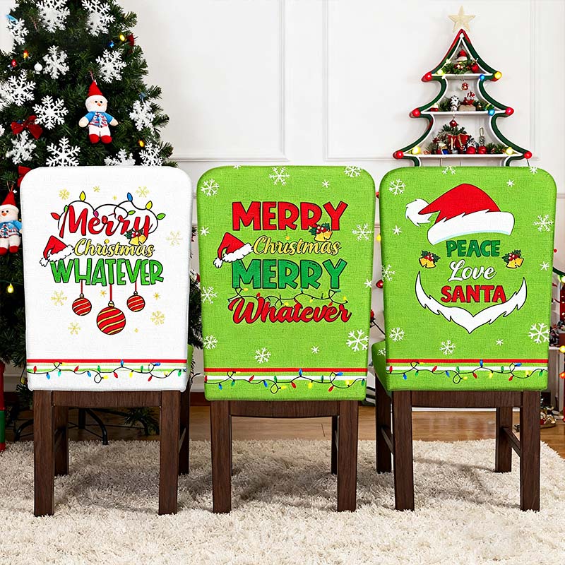 FestivaHome – 6er-Set Weihnachtsstuhlüberzüge - Image 6