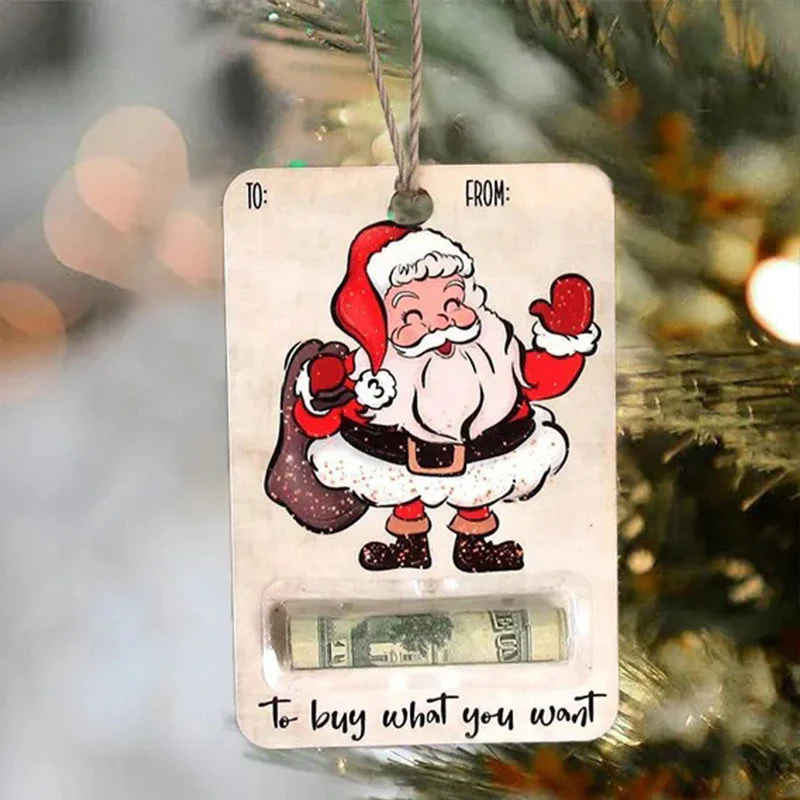 FestivaJoy – Weihnachtsbaumanhänger mit Geldhalter | 1+2 GRATIS - Image 19