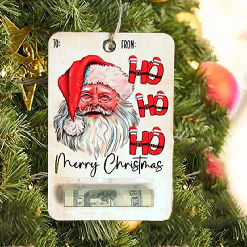 FestivaJoy – Weihnachtsbaumanhänger mit Geldhalter | 1+2 GRATIS - Image 23