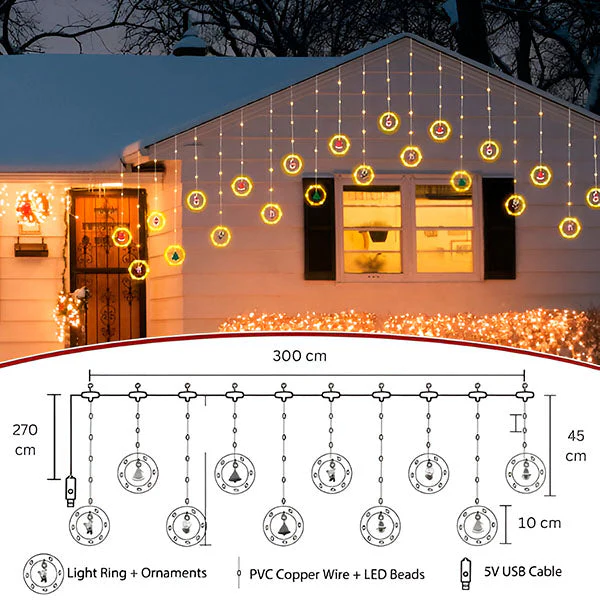 FestiveGlow – LED-Weihnachtslichter (3 m) - Image 10
