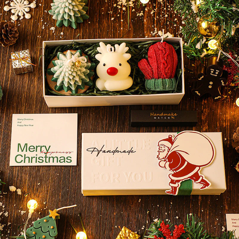 FestiveGlow – Weihnachtsduft-Kerzen-Set im Geschenkbox - Image 10