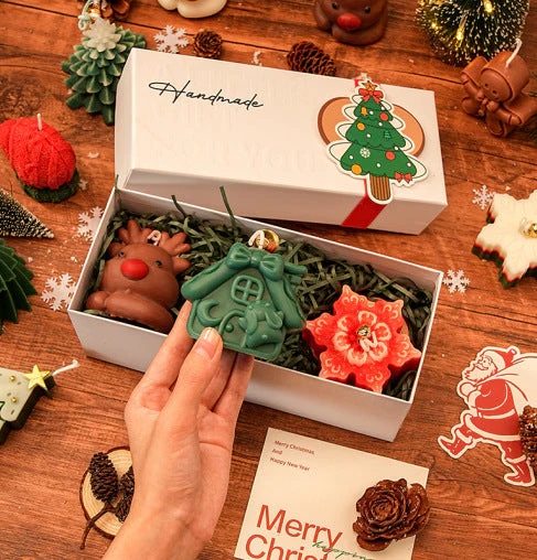 FestiveGlow – Weihnachtsduft-Kerzen-Set im Geschenkbox - Image 13