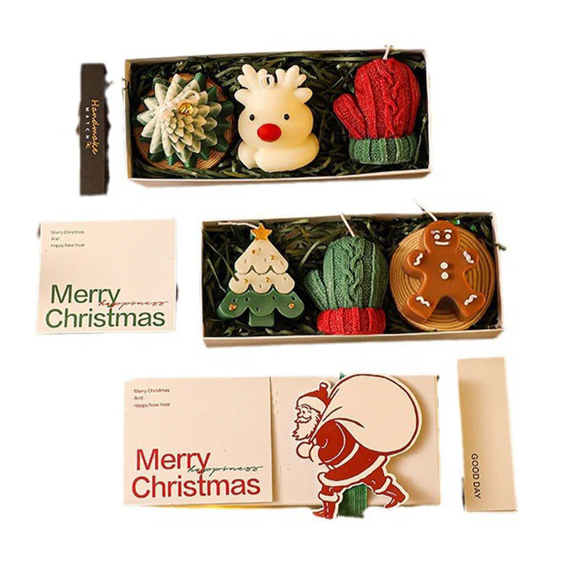 FestiveGlow – Weihnachtsduft-Kerzen-Set im Geschenkbox - Image 8