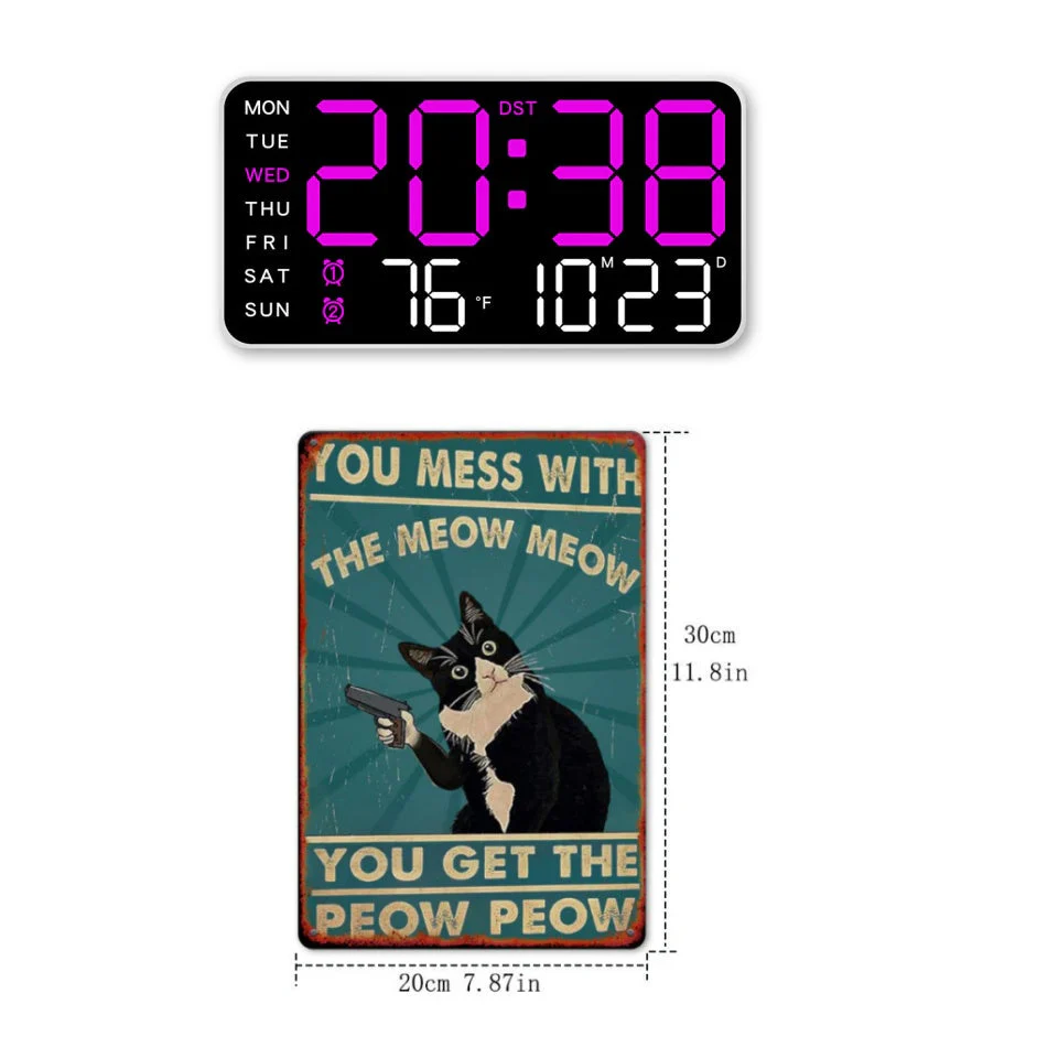 LumiClock — LED Digital Uhr | 50% RABATT - Image 13