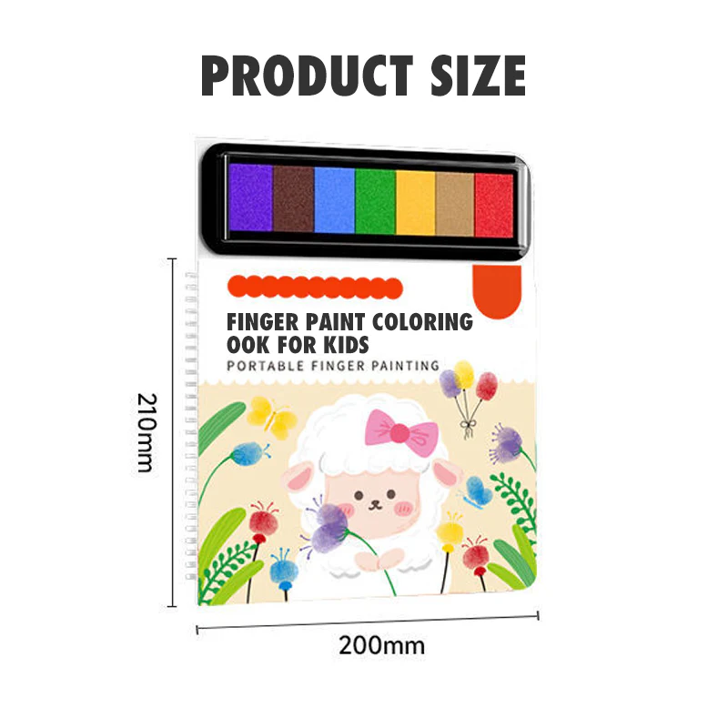 FingerFun – Fingerabdruck-Malbuch für Kinder - Image 2