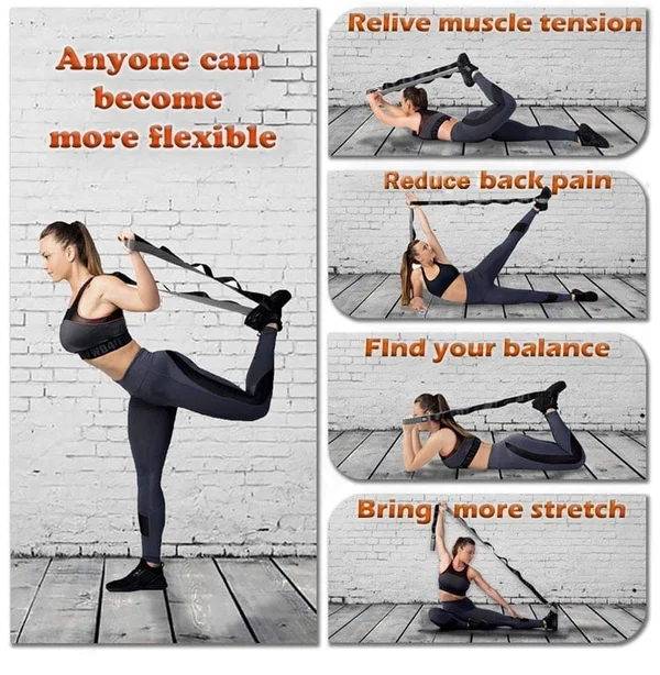 FlexFit™ - Yoga Flexibiliteit Stretching Beenband - Image 4