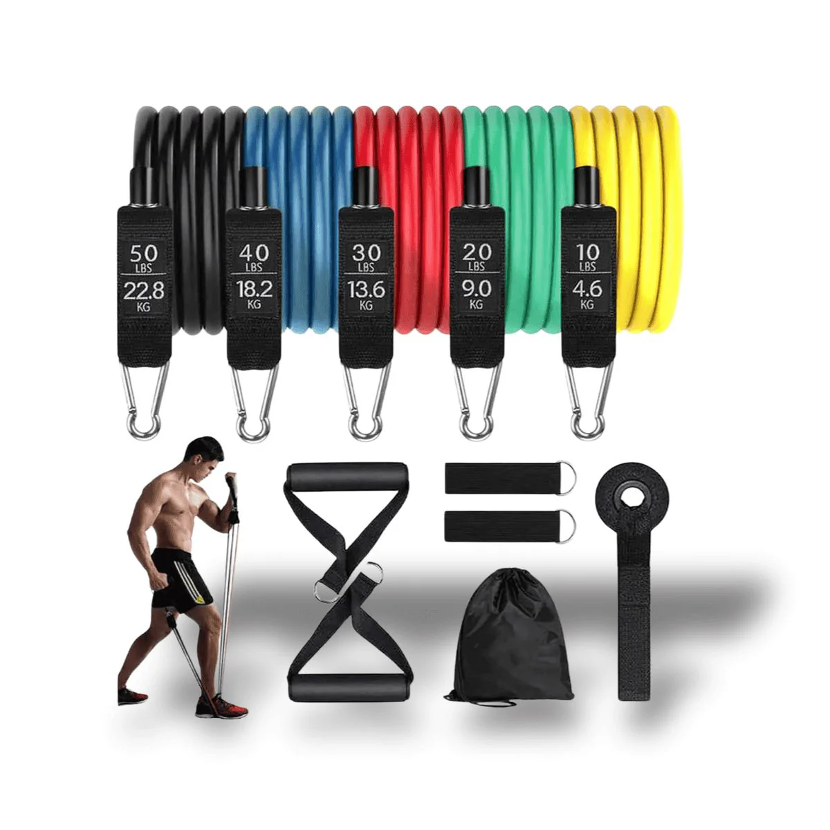 FlexForm – Widerstandsbänder Fitness Set | 50% RABATT - Image 6
