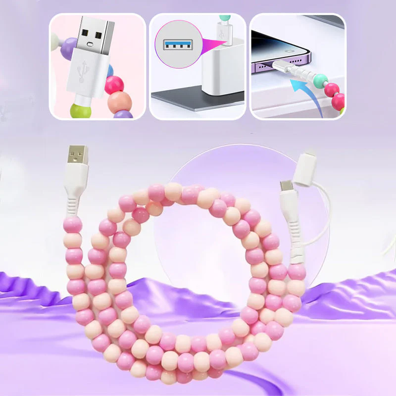 FlexiBead™ 2-in-1 Ladekabel Armband | 1+1 GRATIS - Image 2