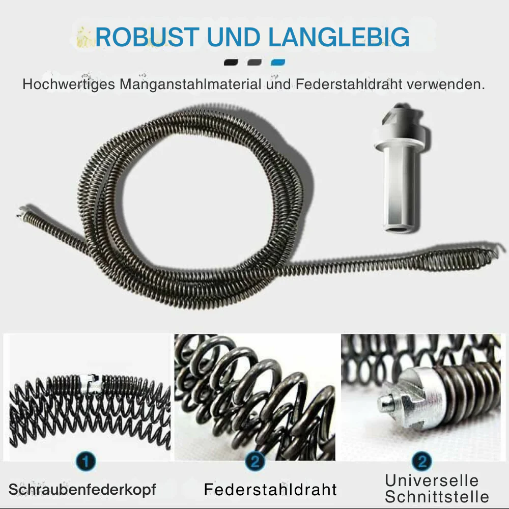 FlexiClear Pro – Abflussfeder Bohrmaschine | 50% RABATT - Image 4