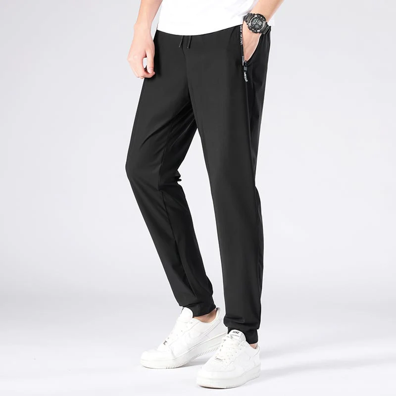 FlexiSilk™ Superelastische Sporthose aus neutralem Ice Silk - Image 3