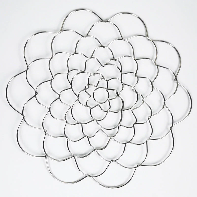 FloraCraft – Edelstahl Blumensteckhilfe mit Blütengitter - Image 4