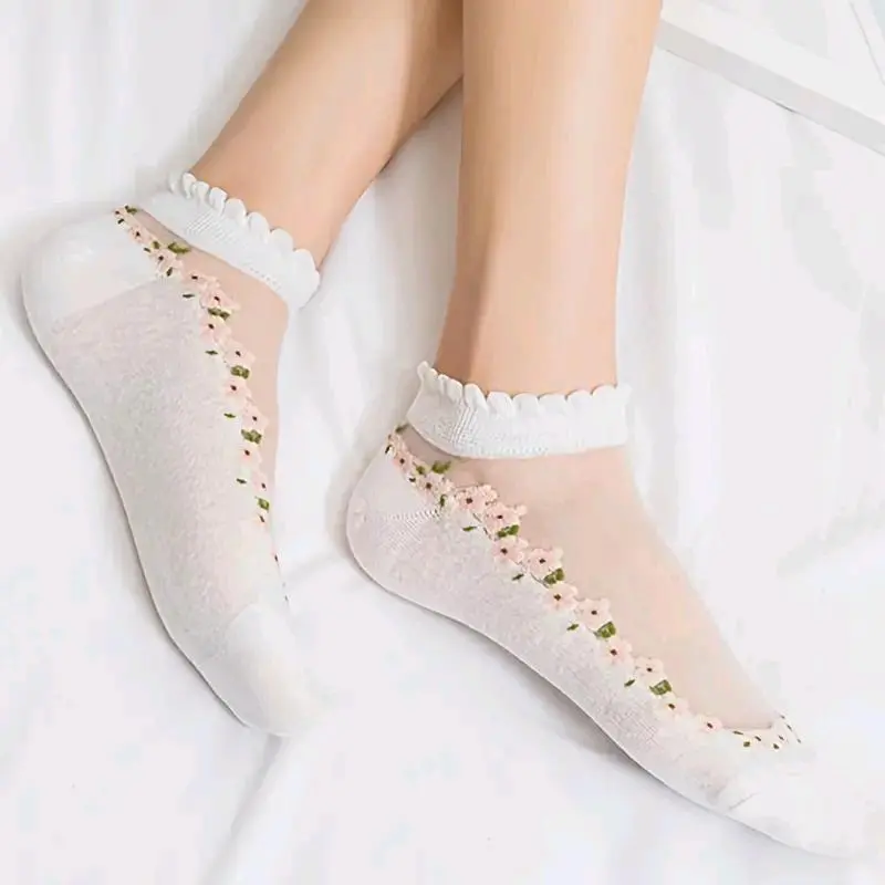 FloraLux – Elegante Spitzensöckchen | 5+5 Paar GRATIS - Image 11