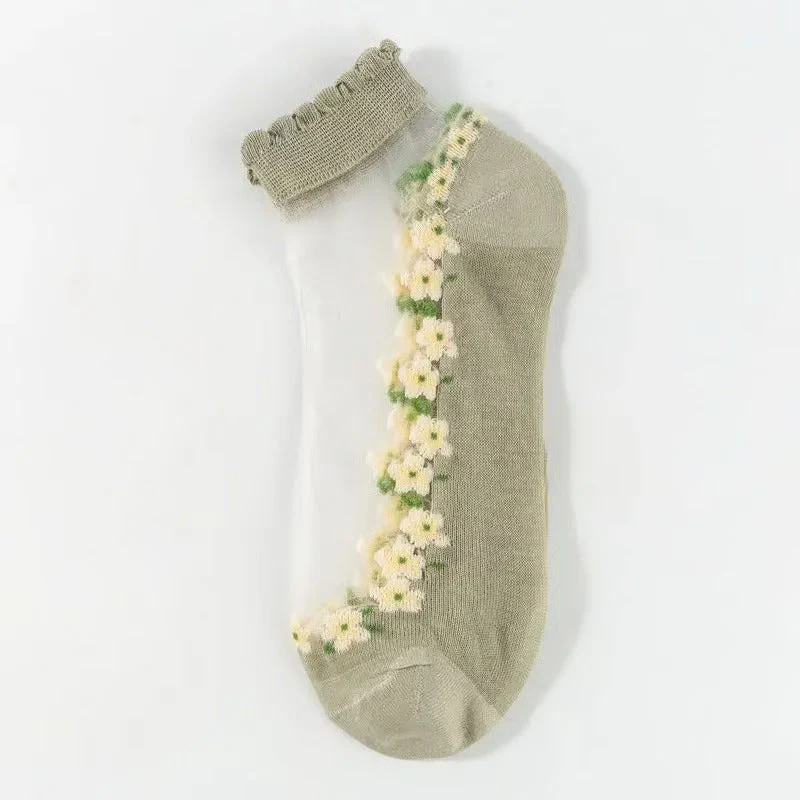 FloraLux – Elegante Spitzensöckchen | 5+5 Paar GRATIS - Image 14