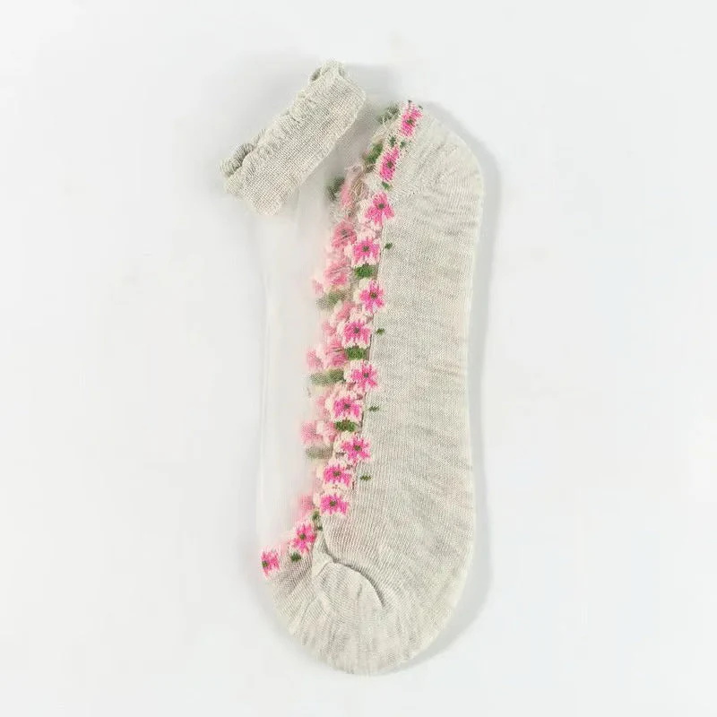 FloraLux – Elegante Spitzensöckchen | 5+5 Paar GRATIS - Image 6
