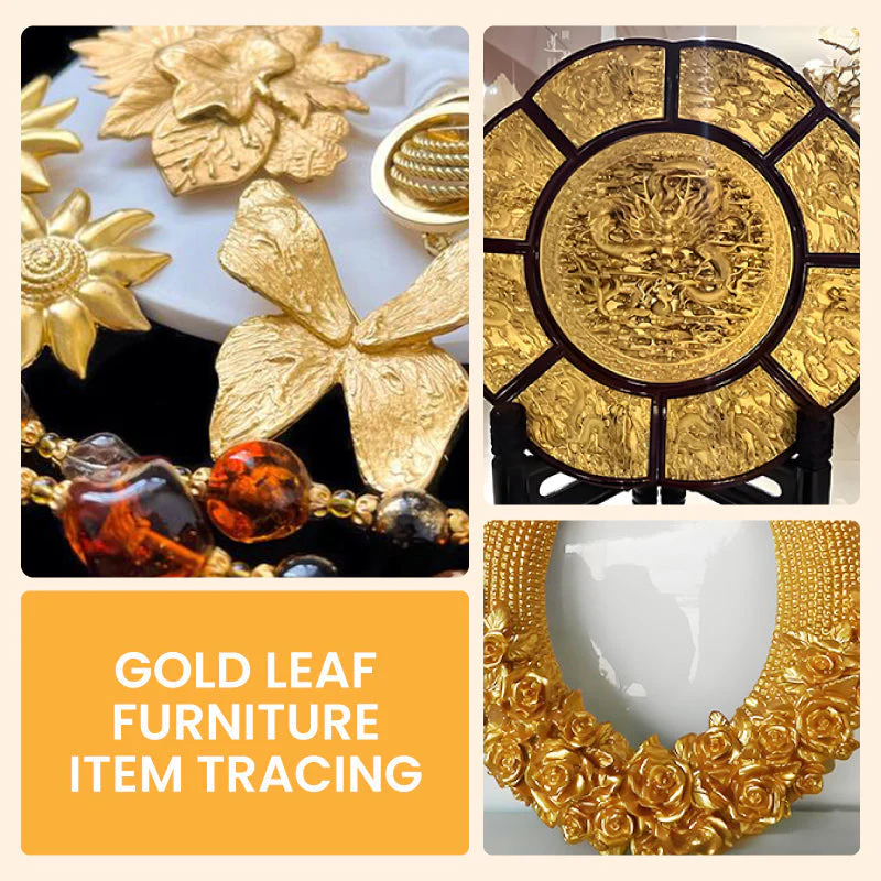 GoldLuxe — Metallic-Blattfarbe mit KOSTENLOSEM Pinsel | 50% RABATT - Image 18