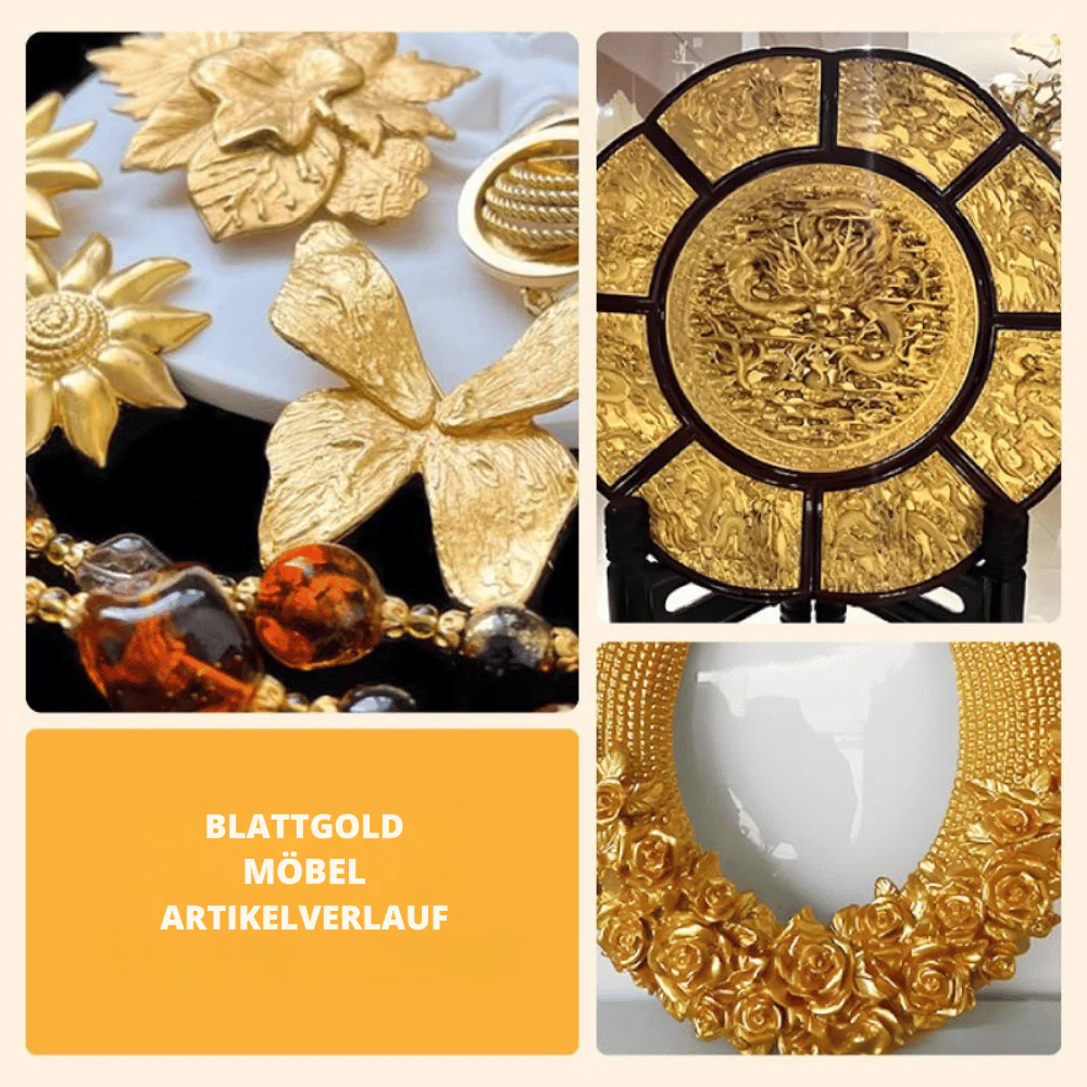 GoldLuxe — Metallic-Blattfarbe mit KOSTENLOSEM Pinsel | 50% RABATT - Image 4