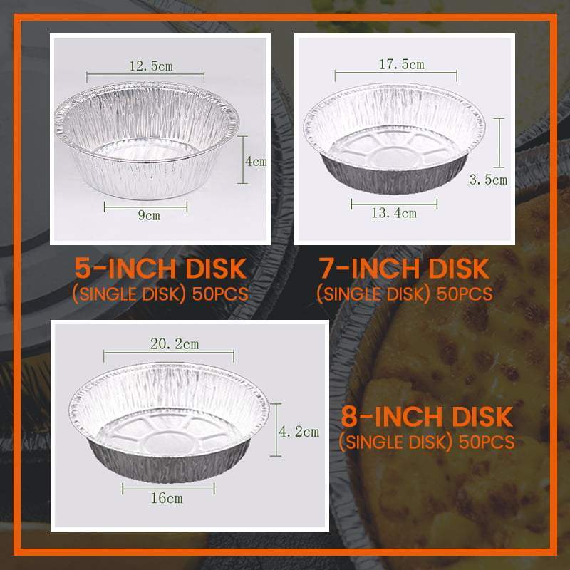 Foilpro 50 STÜCK – Ölbeständige Aluminiumfolie-Dosen - Image 10