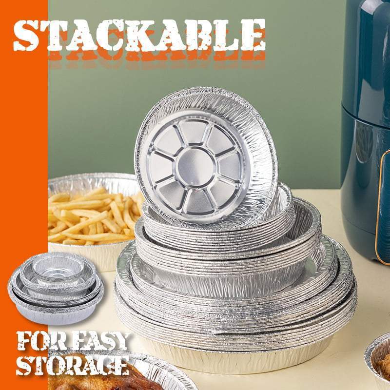 Foilpro 50 STÜCK – Ölbeständige Aluminiumfolie-Dosen - Image 5