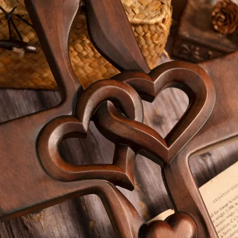 ForeverBond — Holz Kreuzdekoration | 50% RABATT - Image 7