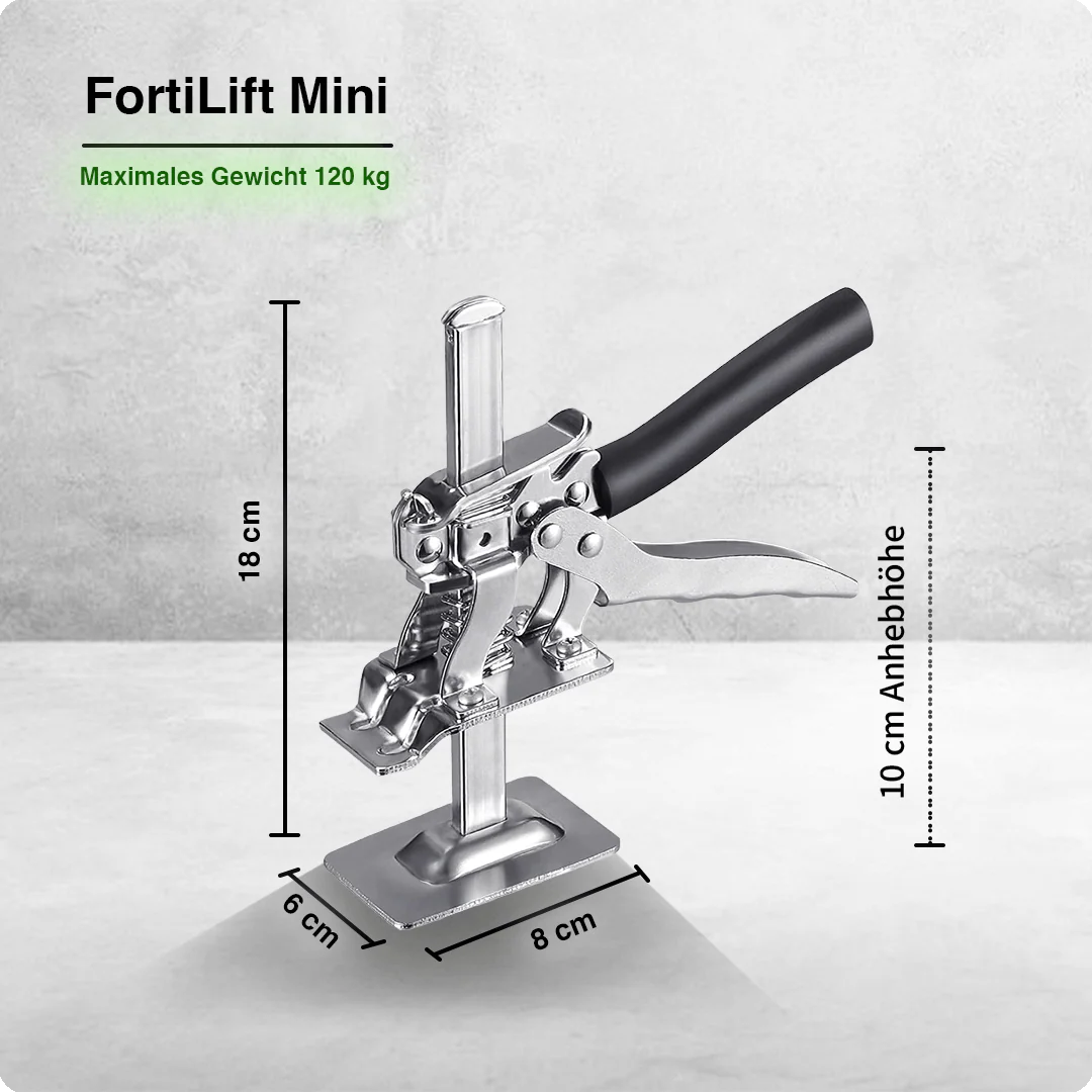 FortiLift™- praktisches Einhandmontagewerkzeug für kraftvolles Heben - Image 9