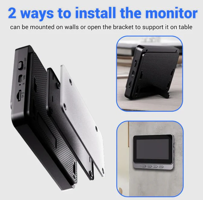 FrontGuard Video-Türklingelkamera + Monitor — Immer Sehen, Hören, Schützen - Image 6