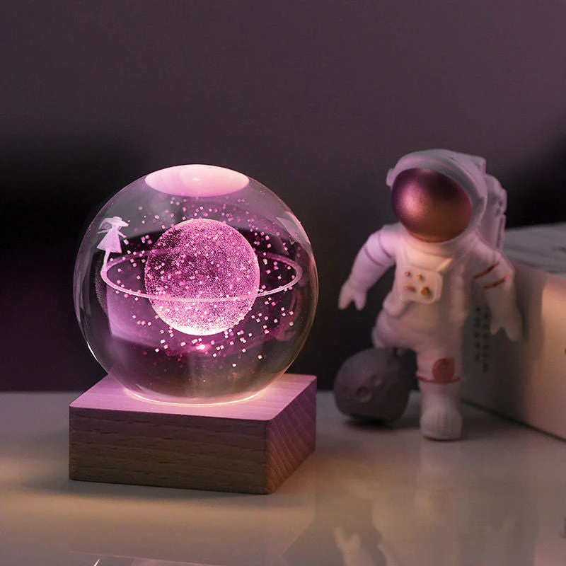 GalaxyGlow – 3D Kristallkugel Nachtlicht & Dekolampe | 50% RABATT - Image 15