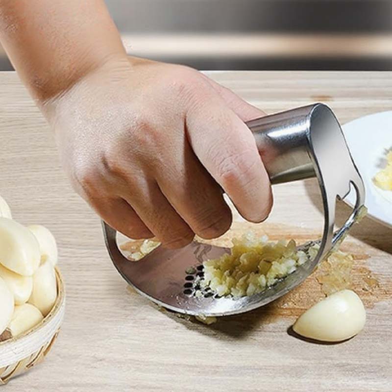 GarliX – Multifunktionale Edelstahl-Knoblauchpresse | 1+2 GRATIS - Image 2